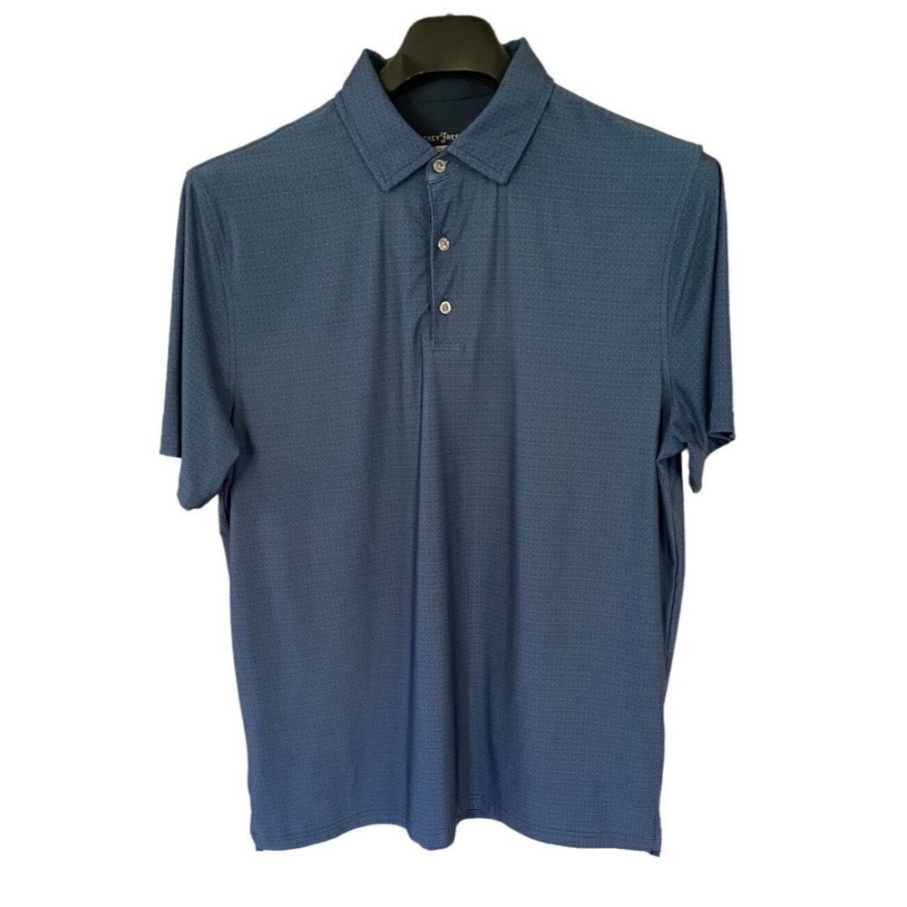 Hickey Freeman Golf Polo Blue‎ Large